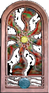 Sun Door Vector 6